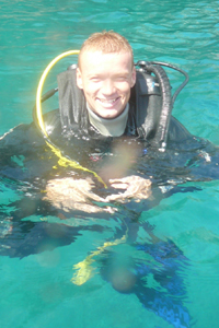 DIVING IN MONTENEGRO Instructor Bojan