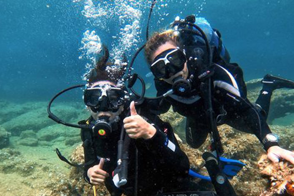 discover diving from boat montenegro